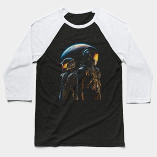 Two Astronaut Baseball T-Shirt